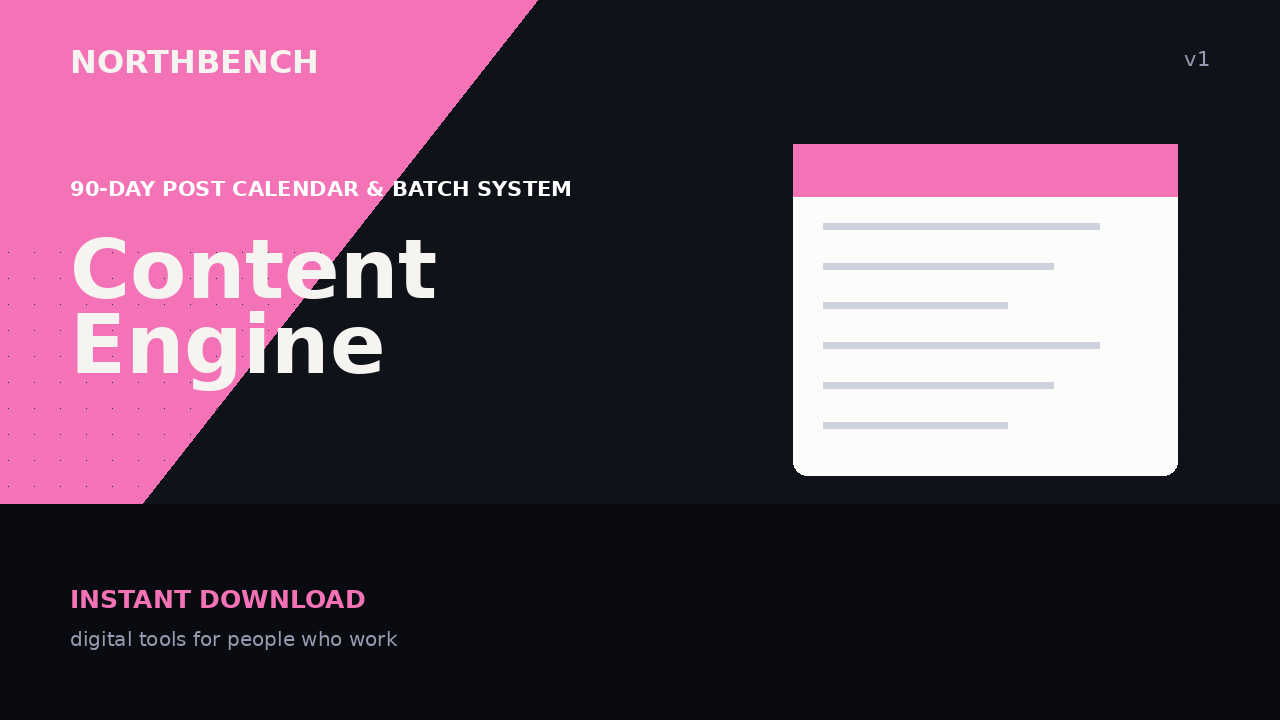 Content Engine cover